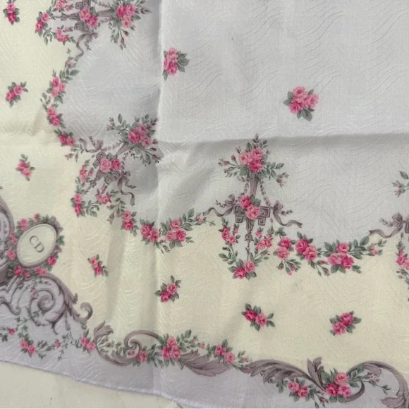 Dior Purple Hankachi Scarf - Picture 4 of 5